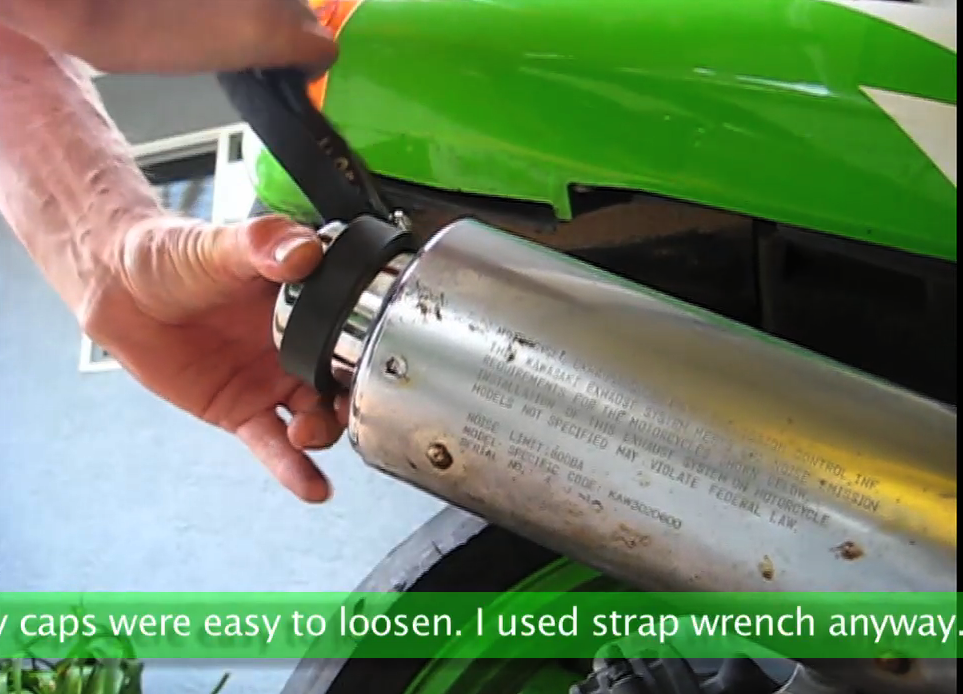 Debaffle stock exhaust Kawasaki Ninja ZX6e. Exhaust Mod. How